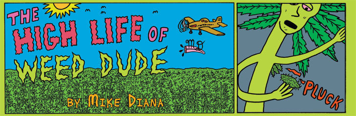 The High Life of Weed Dude by Mike Diana