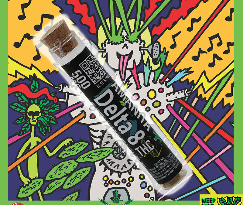 Psilo Mart Amanita D8 Pre-Roll Legal Magic Mushroom