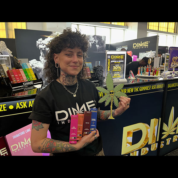 Got a dime, dude? Weed Dude, impressed by Dime Industries mega-booth of merch & consumables at the great Hall Of Flowers! Flavors & fashion galore, THC distillate with natural terpenes are go! Drop a dime on Dime! Got a dime, dude? Weed Dude, impressed by Dime Industries mega-booth of merch & consumables at the great Hall Of Flowers! Flavors & fashion galore, THC distillate with natural terpenes are go! Drop a dime on Dime!