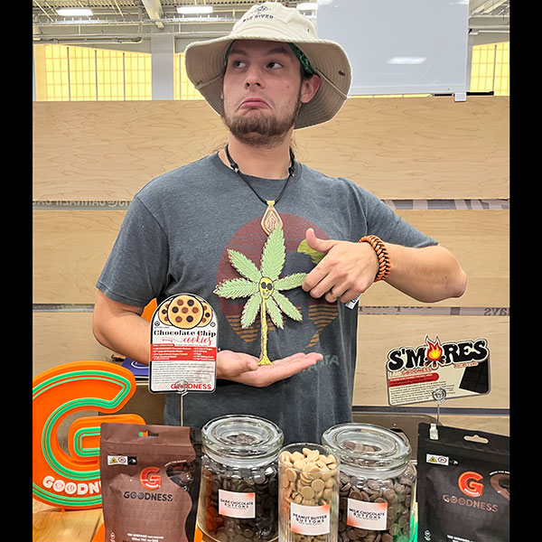 Weed Dude found Goodness and chocolatey THC treats at I Am Goodness, Hall Of Flowers NYC Weed Dude found Goodness and chocolatey THC treats at I Am Goodness, Hall Of Flowers NYC