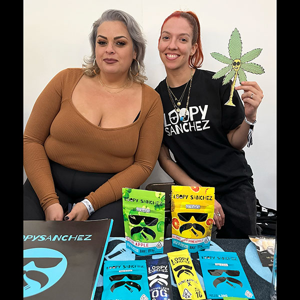 Weed Dude got loopy with sunglasses and mustache with Loopy Sanchez Dispensary and Royal Blunts, at Hall Of Flowers NYC Weed Dude got loopy with sunglasses and mustache with Loopy Sanchez Dispensary and Royal Blunts, at Hall Of Flowers NYC