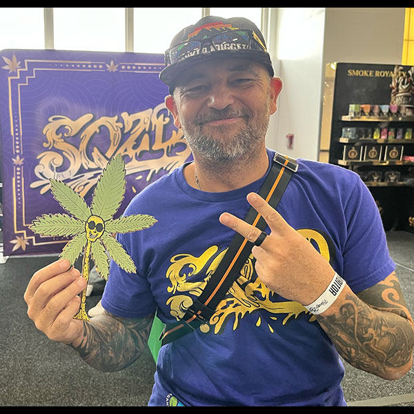 Weed Dude elevated at SQZD booth, the world's best cannabis and rosin at Hall Of Flowers NYC Weed Dude elevated at SQZD booth, the world's best cannabis and rosin at Hall Of Flowers NYC