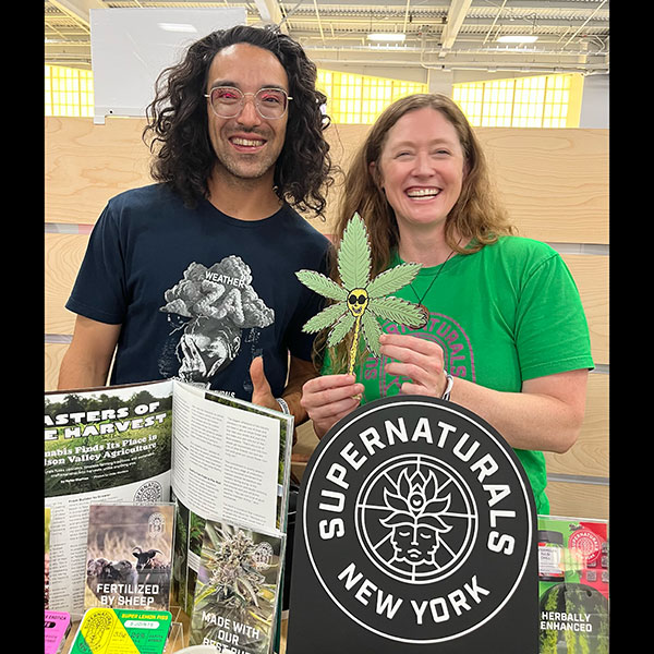Smiling Pals of Supernaturals sustainable and regenerative farm cast a spell on Weed Dude at Hall Of Flowers NYC Smiling Pals of Supernaturals sustainable and regenerative farm cast a spell on Weed Dude at Hall Of Flowers NYC