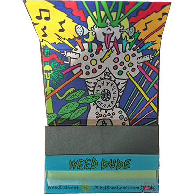WeedDude_RollingTray400 Weed Dude Rolling Papers - Rolling Tray + Tips