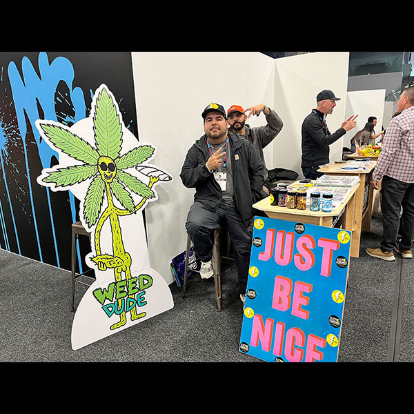 weeddude11_justbenice_600.jpg Just Be Nice to Weed Dude at Hall of Flowers NYC 2026
