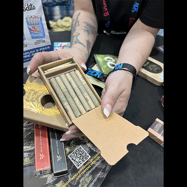 weeddude36_AlchemyPure_LowellSmokes Alchemy Pure's fine Lowell Smokes Six Pack PreRolls with Matches! impressed Weed Dude @ Hall Of Flowers NYC 2026