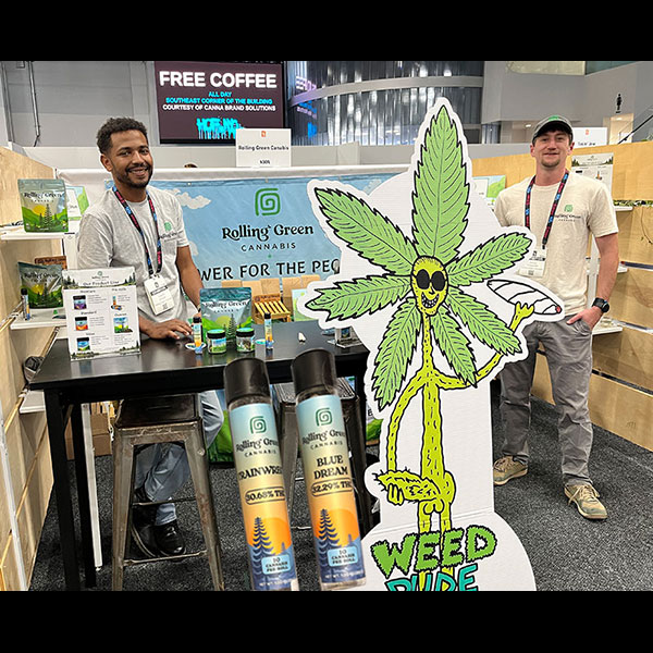 weeddude46_RollingGreen_600 Rolling Sativa Green with Rolling Green & Weed Dude @ Hall Of Flowers NYC 2026