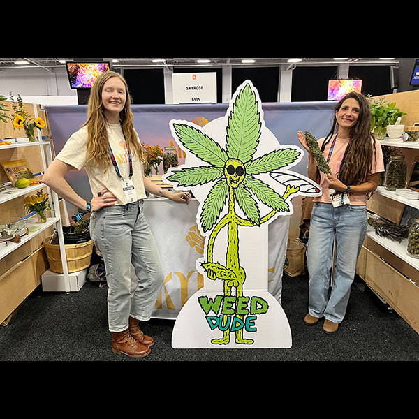 weeddude51_Skyrose_600 Sacred Hudson Valley from woman-owned, operated, biologically diverse, regenerative farm, schooled Weed Dude on terps @ Hall Of Flowers NYC 2026