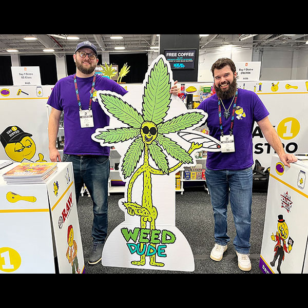 weeddude52_Day1Distro_600 Wholesale Smoke Shop distribs Day 1 Distro Dudes dug Weed Dude @ Hall Of Flowers NYC 2026