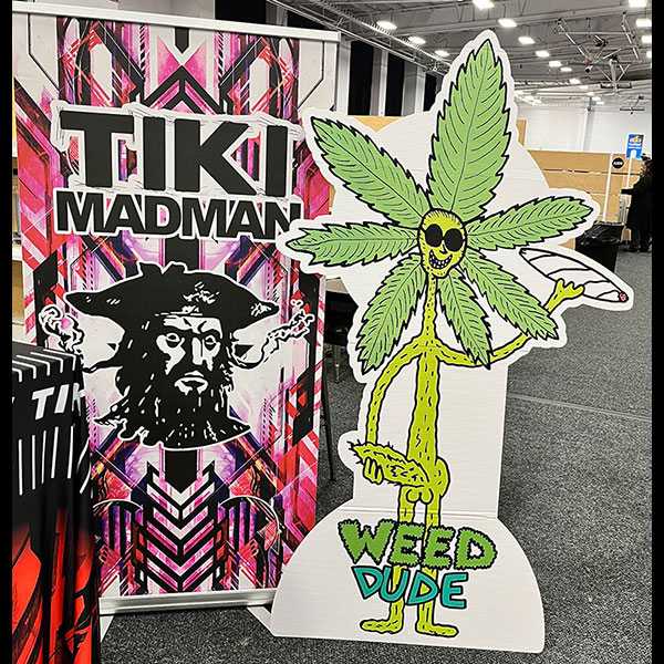 weeddude58_TikiMadman_600 Cool Art & Premium Seed Genetics from Tiki Madman @ Hall Of Flowers NYC 2026