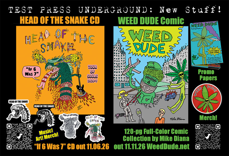 ween_flyer_front Head Of THe Snake "If 6 was 7" release party presented by Johnny Chiba